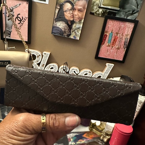 Gucci Accessories - Preloved Authentic Gucci Eyeglass Sunglass Case Brown